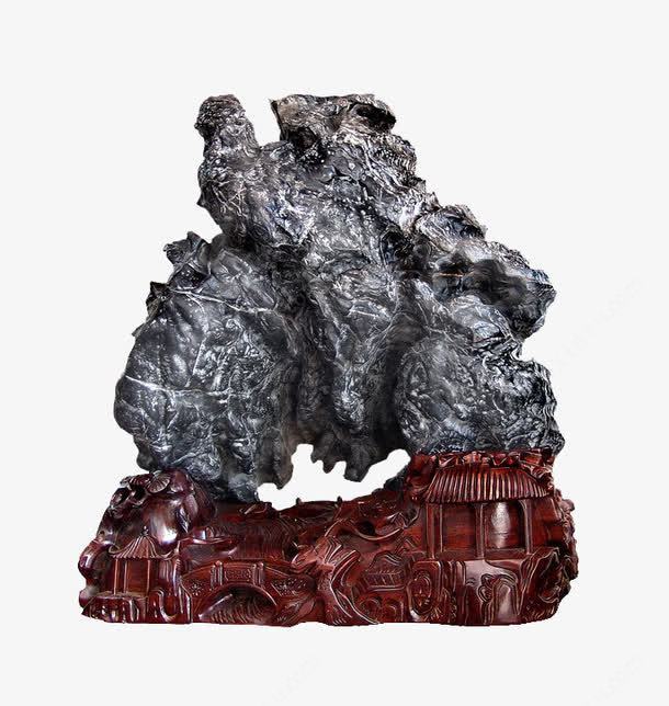 天下為公 靈璧奇石擺件高清素材，典藏藝術(shù)與自然之美